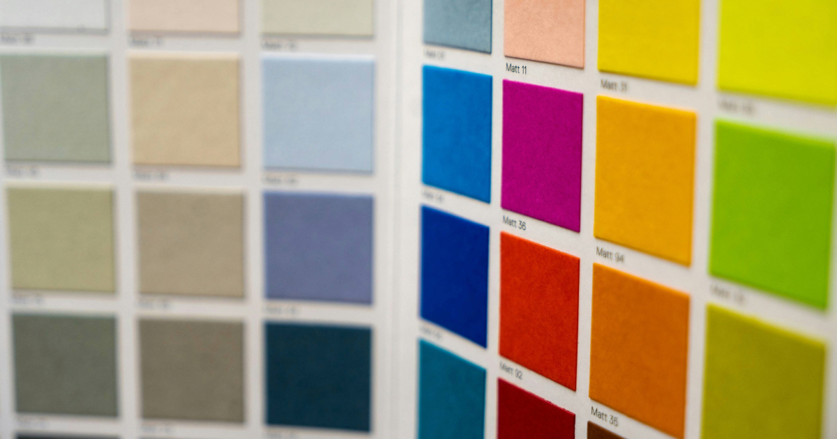 color swatch book